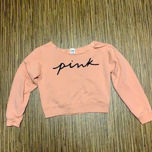 Victoria’s Secret Pink Off The Shoulder Shirt